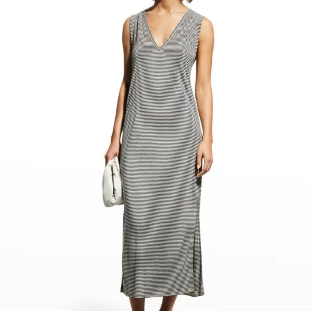 Rag & Bone Michal Knit Striped Midi Dress XL